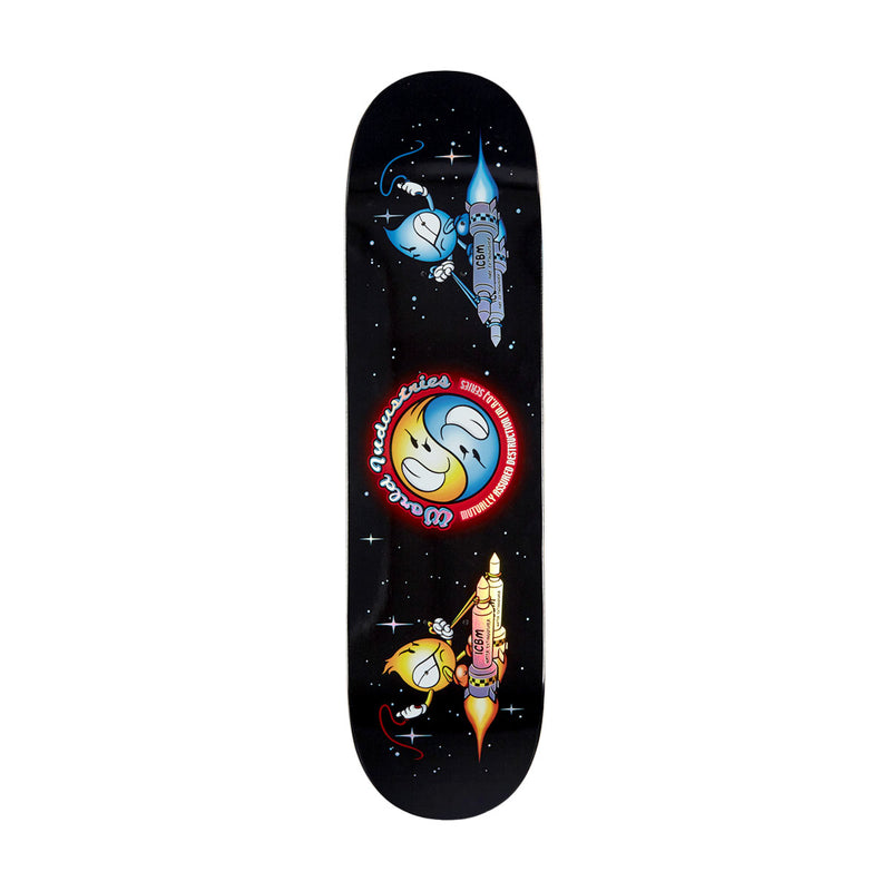 World Industries Battle 2000 Mini Skateboard Deck - Black/Holo