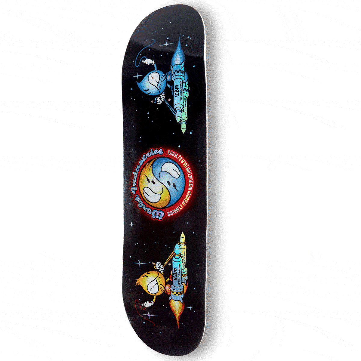 World Industries Battle 2000 Skateboard Deck - Black/Holo