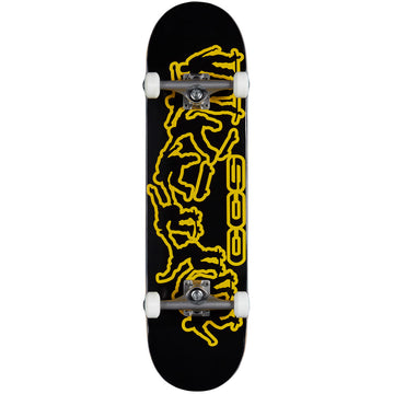 CCS Kickflip 2000 Skateboard Complete - Black - 8.00