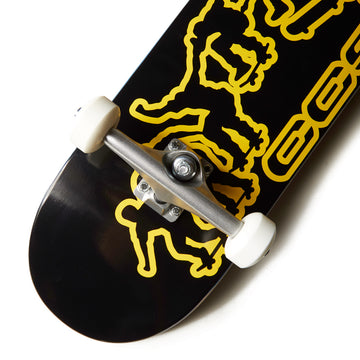 CCS Kickflip 2000 Skateboard Complete - Black - 8.00