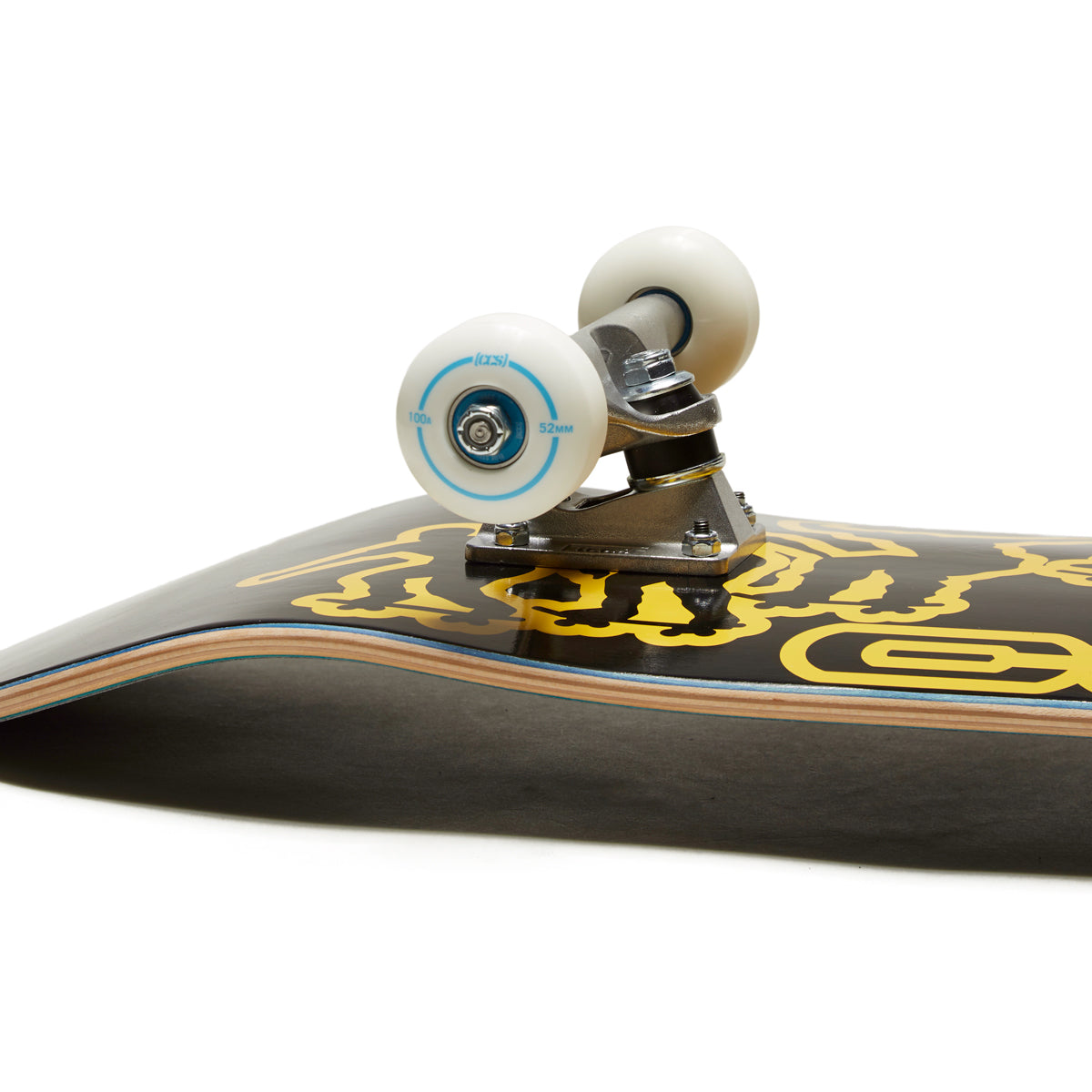 CCS Kickflip 2000 Skateboard Complete - Black - 8.00