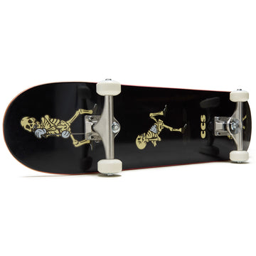 CCS Vine Skeleton Skateboard Complete - Black