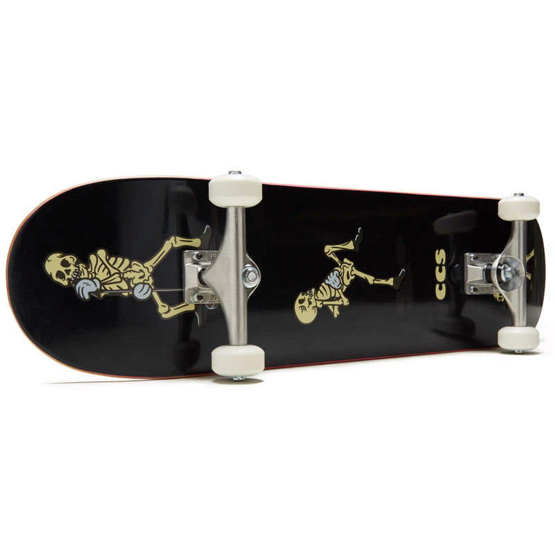 CCS Vine Skeleton Skateboard Complete - Black