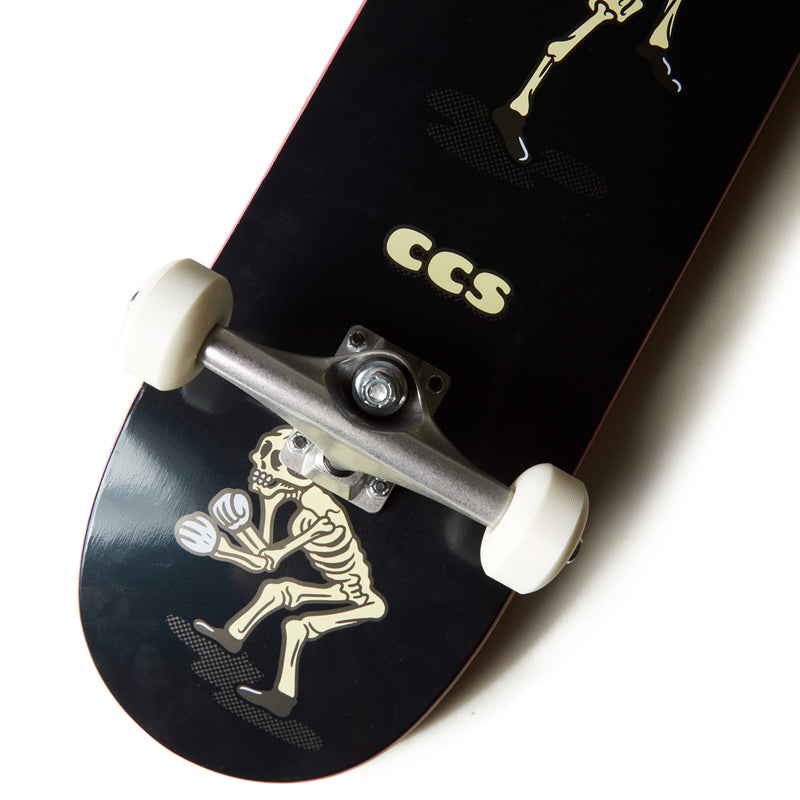 CCS Vine Skeleton Skateboard Complete - Black