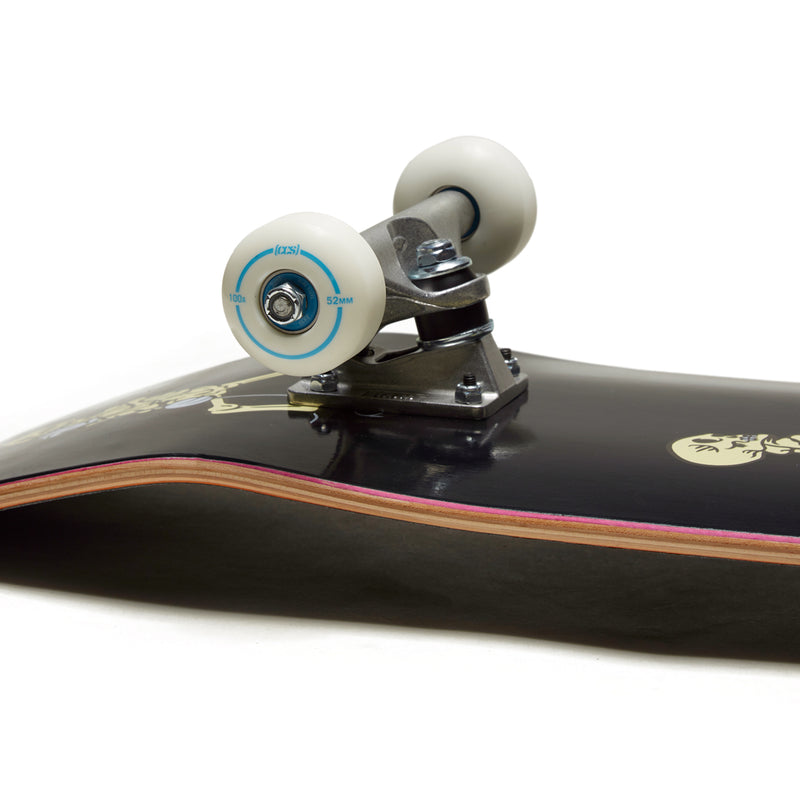 CCS Vine Skeleton Skateboard Complete - Black