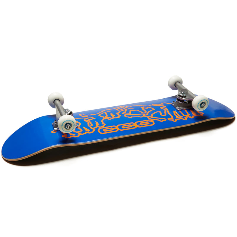 CCS Kickflip 2000 Skateboard Complete - Blue - 7.50