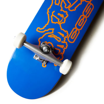 CCS Kickflip 2000 Skateboard Complete - Blue - 7.50