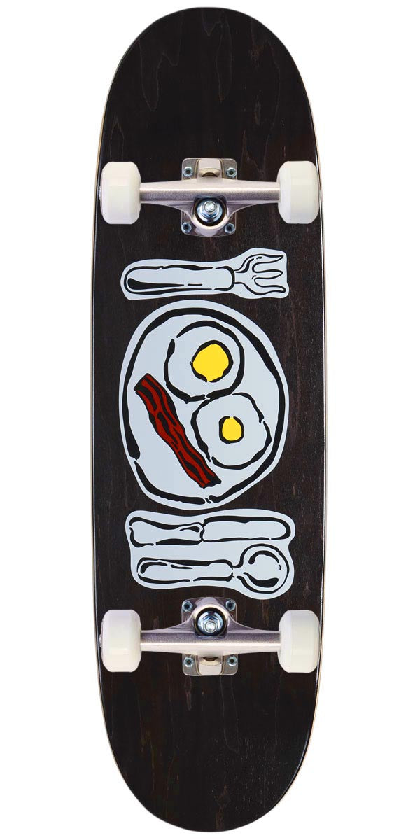 CCS Over Easy Egg1 Shaped Skateboard Complete - Black image 1