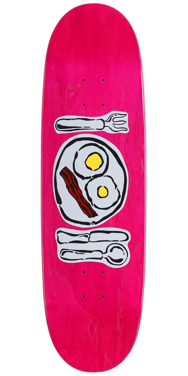 CCS Over Easy Egg1 Shaped Skateboard Deck - Pink image 1