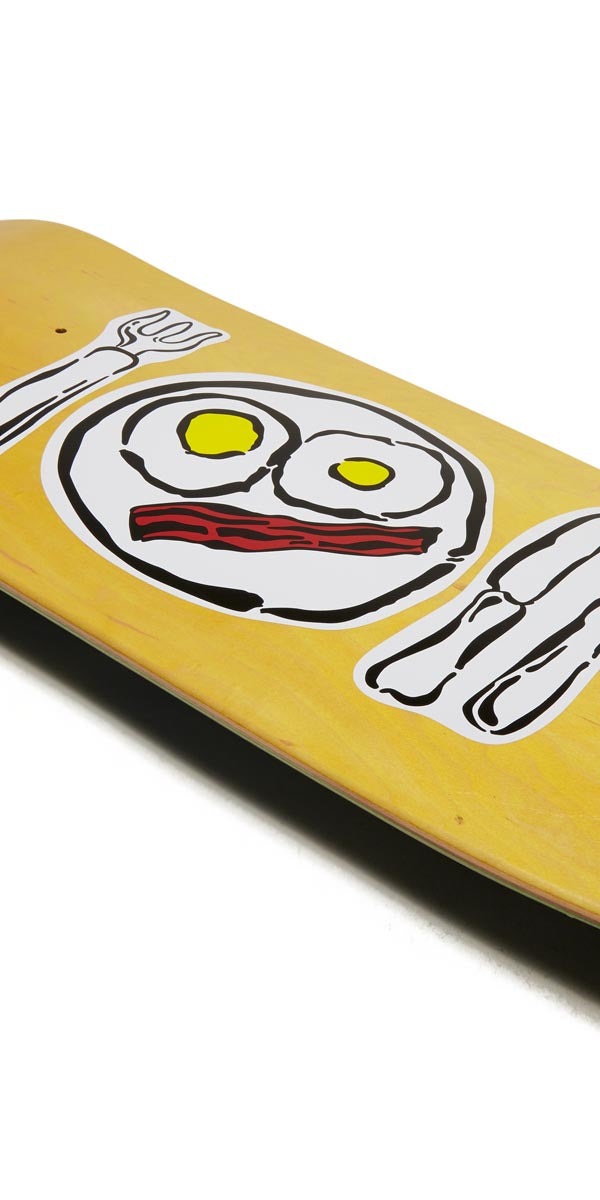 CCS Over Easy Egg1 Shaped Skateboard Deck - Yellow image 3