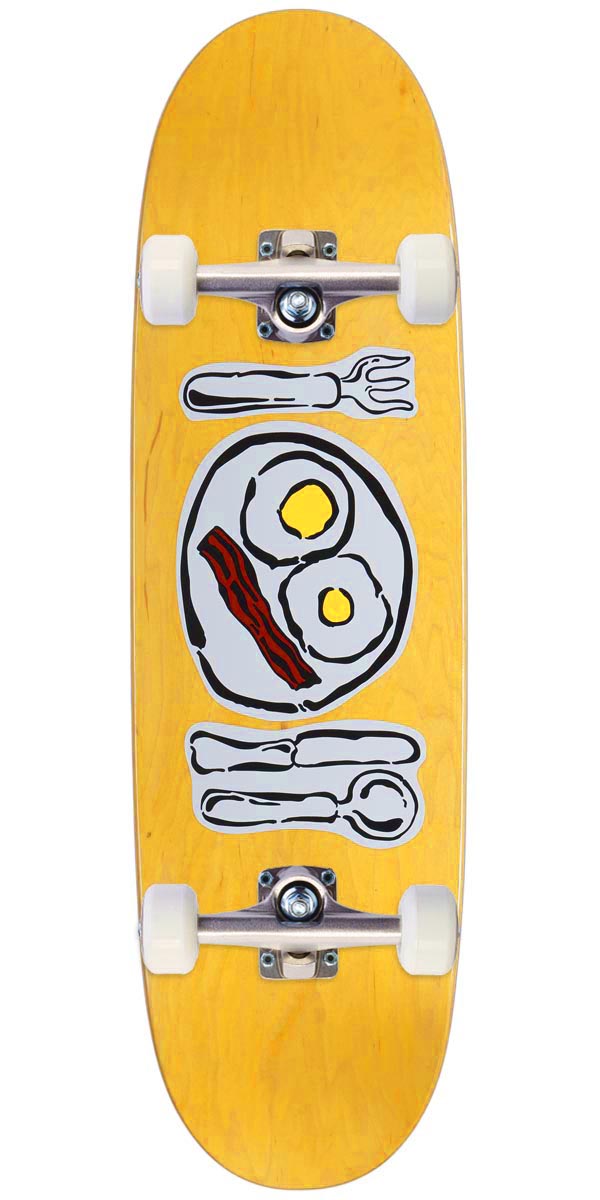 CCS Over Easy Egg1 Shaped Skateboard Complete - Yellow image 1