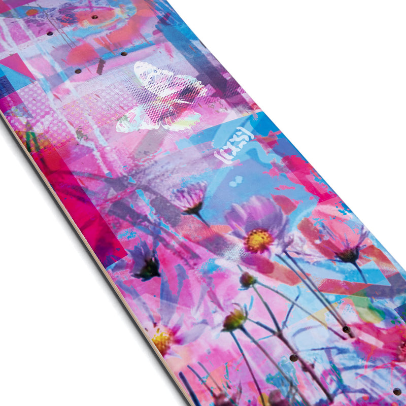 CCS Blooming Streets Mini Skateboard Deck - Pink