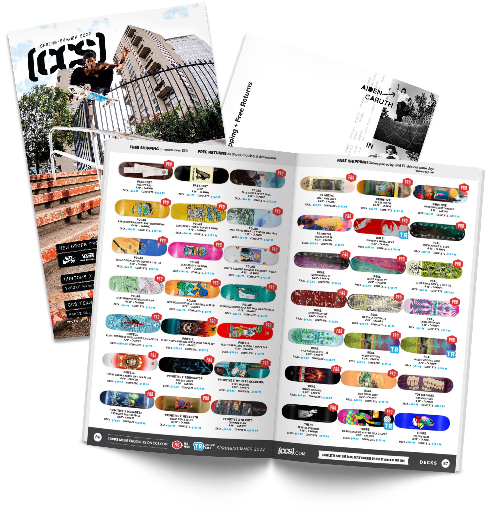 Request Our CCS Catalog - Check Out 1000s of Skate Products!