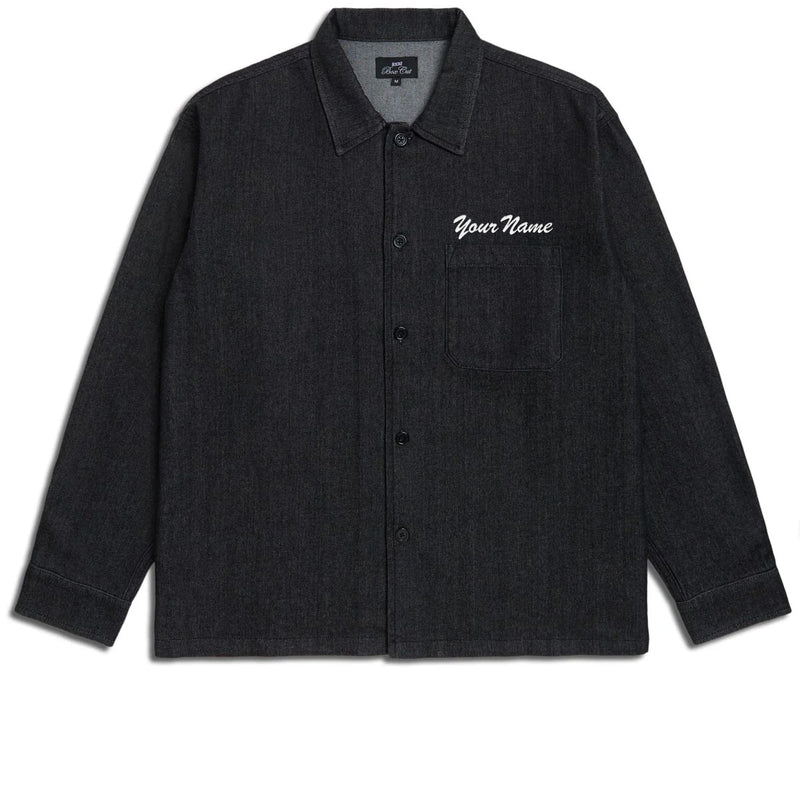 CCS Custom Embroidered Box Denim Shirt - Black - MD