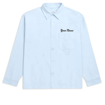 CCS Custom Embroidered Box Oxford Shirt - Blue