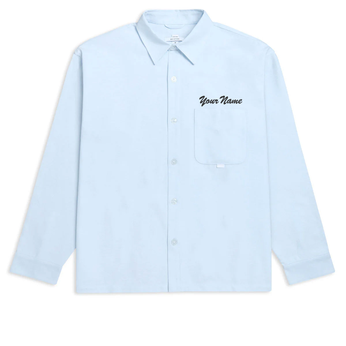 CCS Custom Embroidered Box Oxford Shirt - Blue - XXL image 1