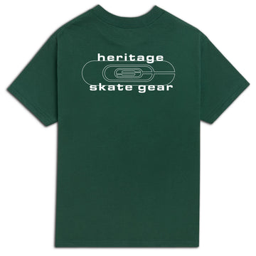 CCS Heritage Skate Gear T-Shirt - Forest Green