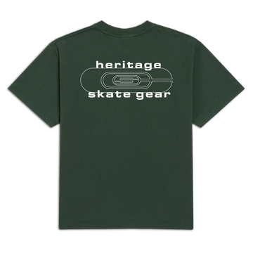 CCS Heritage Skate Gear T-Shirt - Forest Green