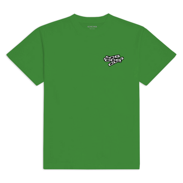 CCS Logo Sticker Slap T-Shirt - Green - SM