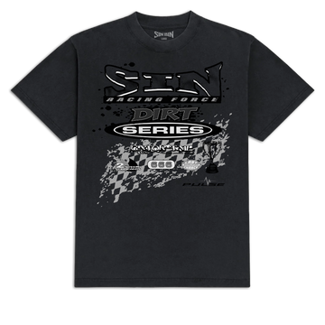 Sin Bin Sin Racing T-Shirt - Vintage Black - MD