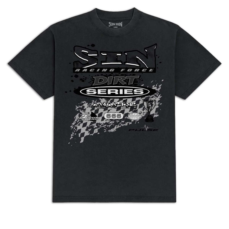 Sin Bin Sin Racing T-Shirt - Vintage Black