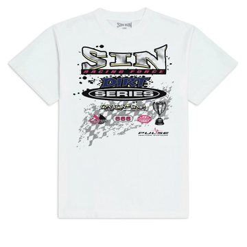 Sin Bin Sin Racing T-Shirt - White - MD
