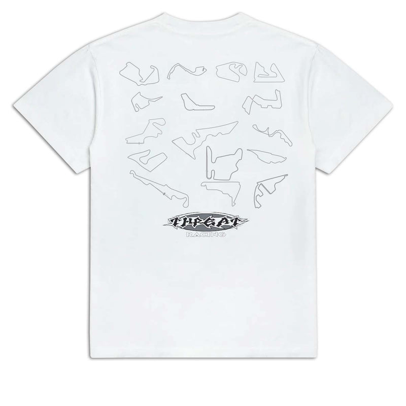 Sin Bin Sin Tracks T-Shirt - White