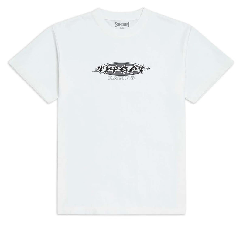 Sin Bin Sin Tracks T-Shirt - White