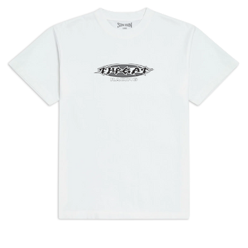 Sin Bin Sin Tracks T-Shirt - White - LG