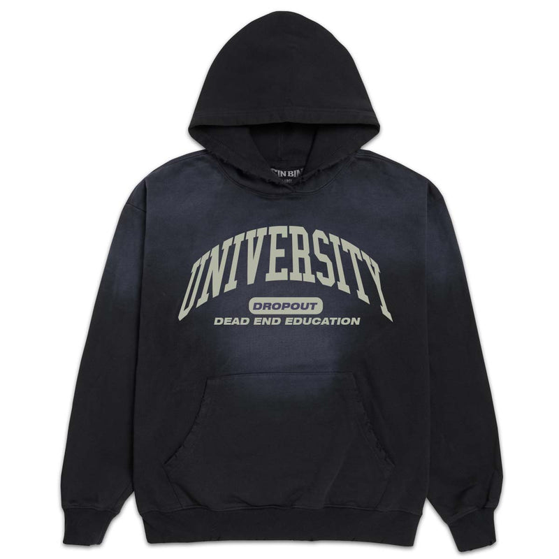 Sin Bin Uni Mushroom Hoodie - Black Fade
