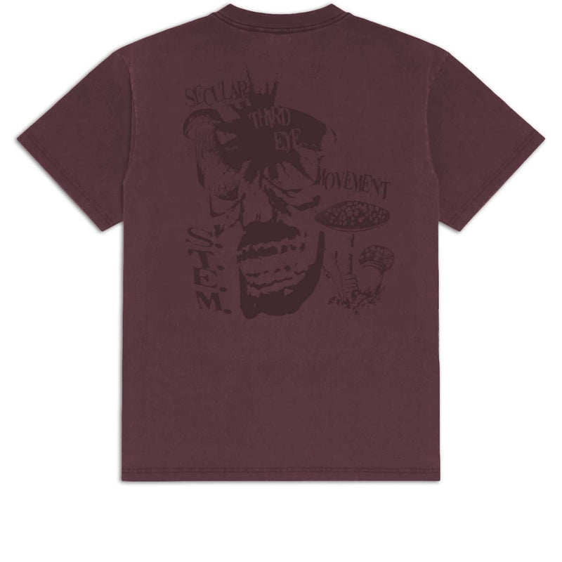 Sin Bin Uni Tonal T-Shirt - Maroon
