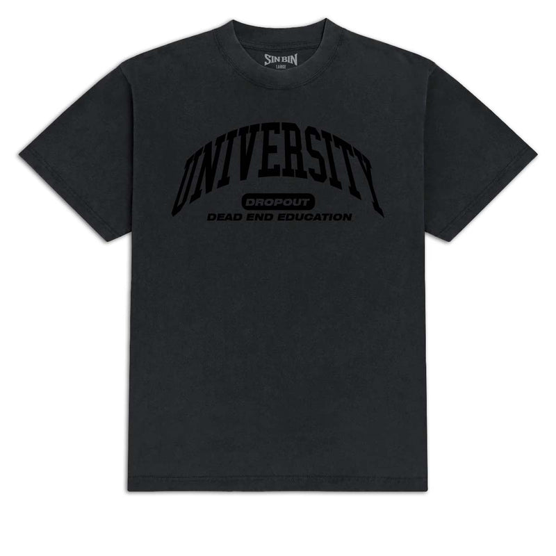 Sin Bin Uni Tonal T-Shirt - Vintage Black