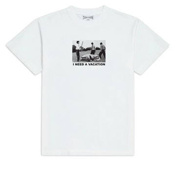 Sin Bin Anti Holiday T-Shirt - White - SM