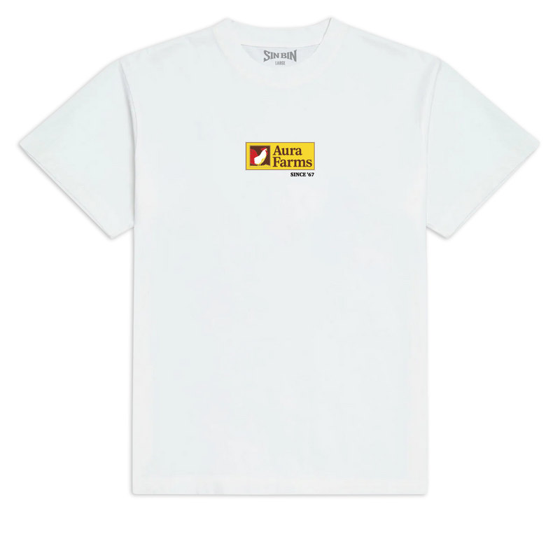 Sin Bin Six Seven T-Shirt - White