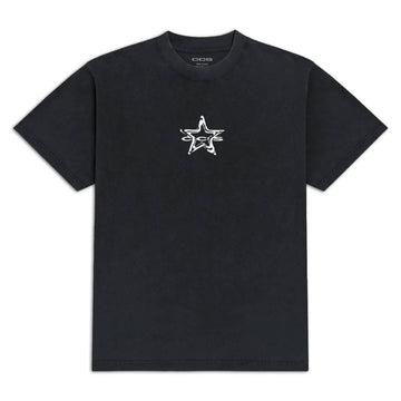 CCS Spiked Star T-Shirt - Vintage Black