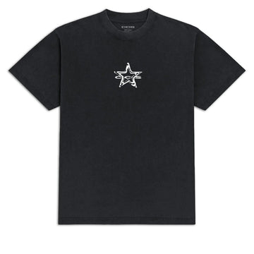 CCS Spiked Star T-Shirt - Vintage Black - SM
