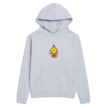 World Industries Youth Classic Flameboy Hoodie - Heather Grey - YMD