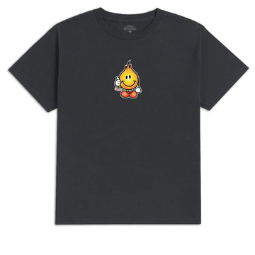 World Industries Youth Classic Flameboy T-Shirt - Vintage Black - YSM
