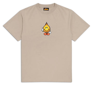 World Industries Classic Flameboy T-Shirt - Vintage Tan