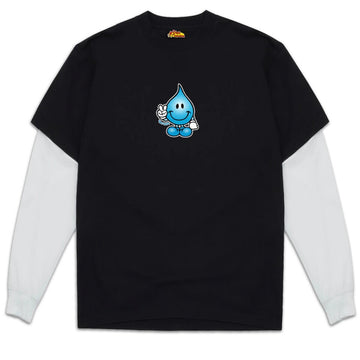 World Industries Classic Wet Willy Layered T-Shirt - Black/White