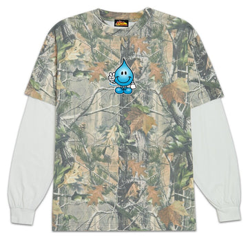 World Industries Classic Wet Willy Layered T-Shirt - Camo/White