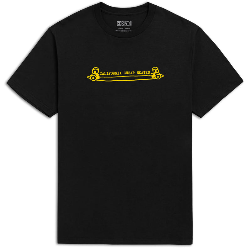 CCS Heritage Cheap Skates T-Shirt - Black - MD
