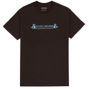 CCS Heritage Cheap Skates T-Shirt - Brown - SM
