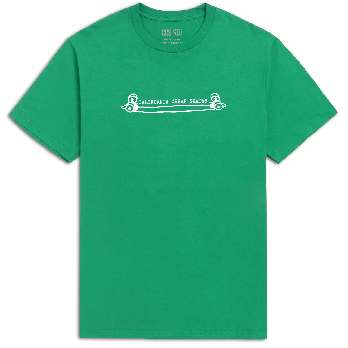 CCS Heritage Cheap Skates T-Shirt - Green - XXL image 1