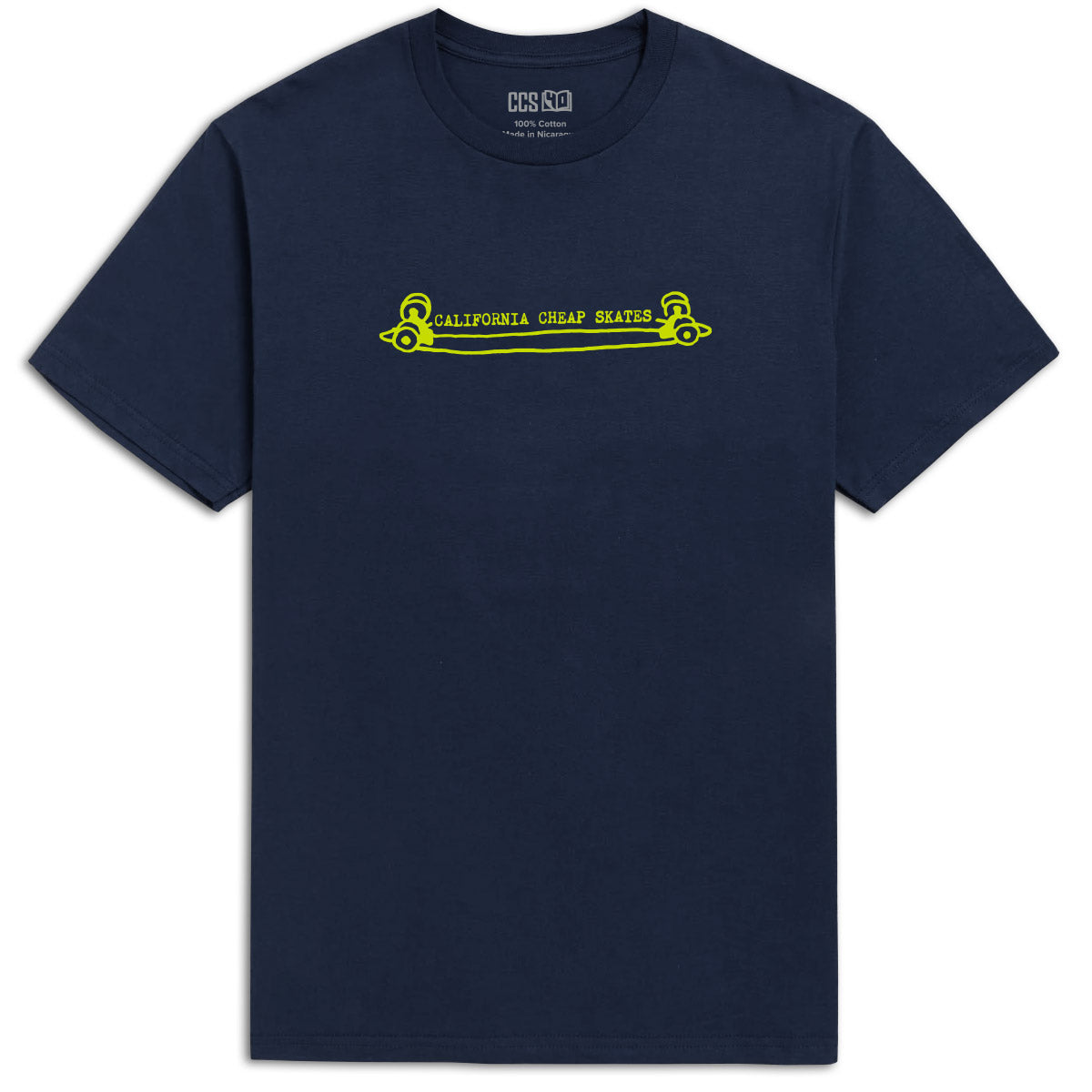 CCS Heritage Cheap Skates T-Shirt - Navy image 1
