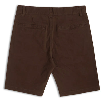 CCS Stretch Chino Shorts - Chocolate