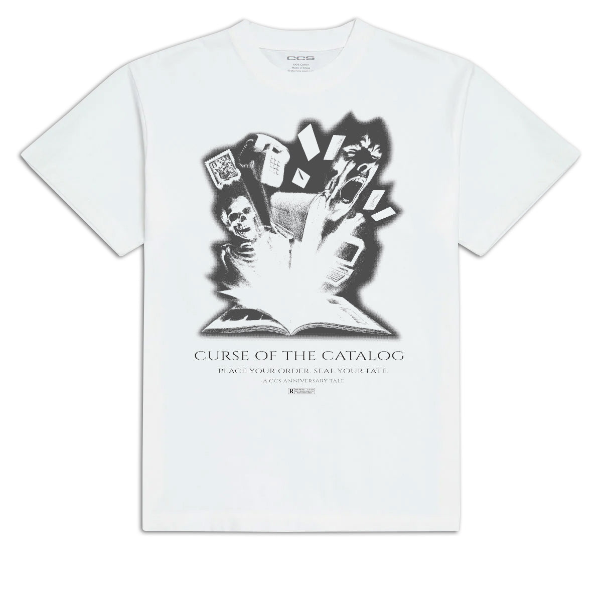 CCS Curse of the Catalog T-Shirt - White image 1