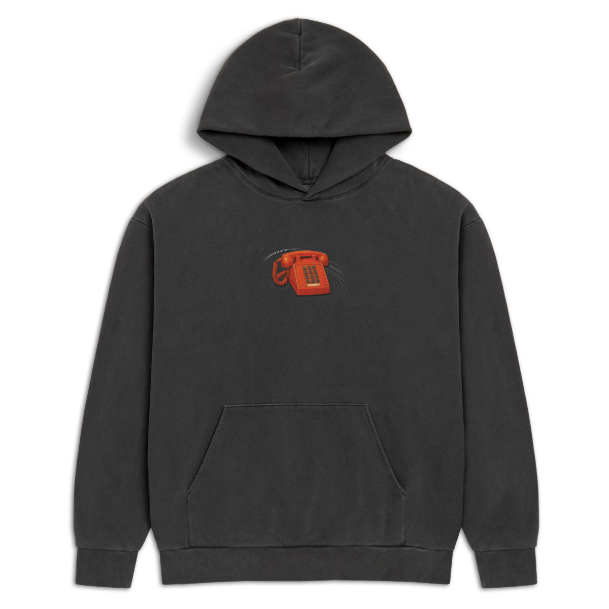 CCS Death by Phone Hoodie - Vintage Black image 2