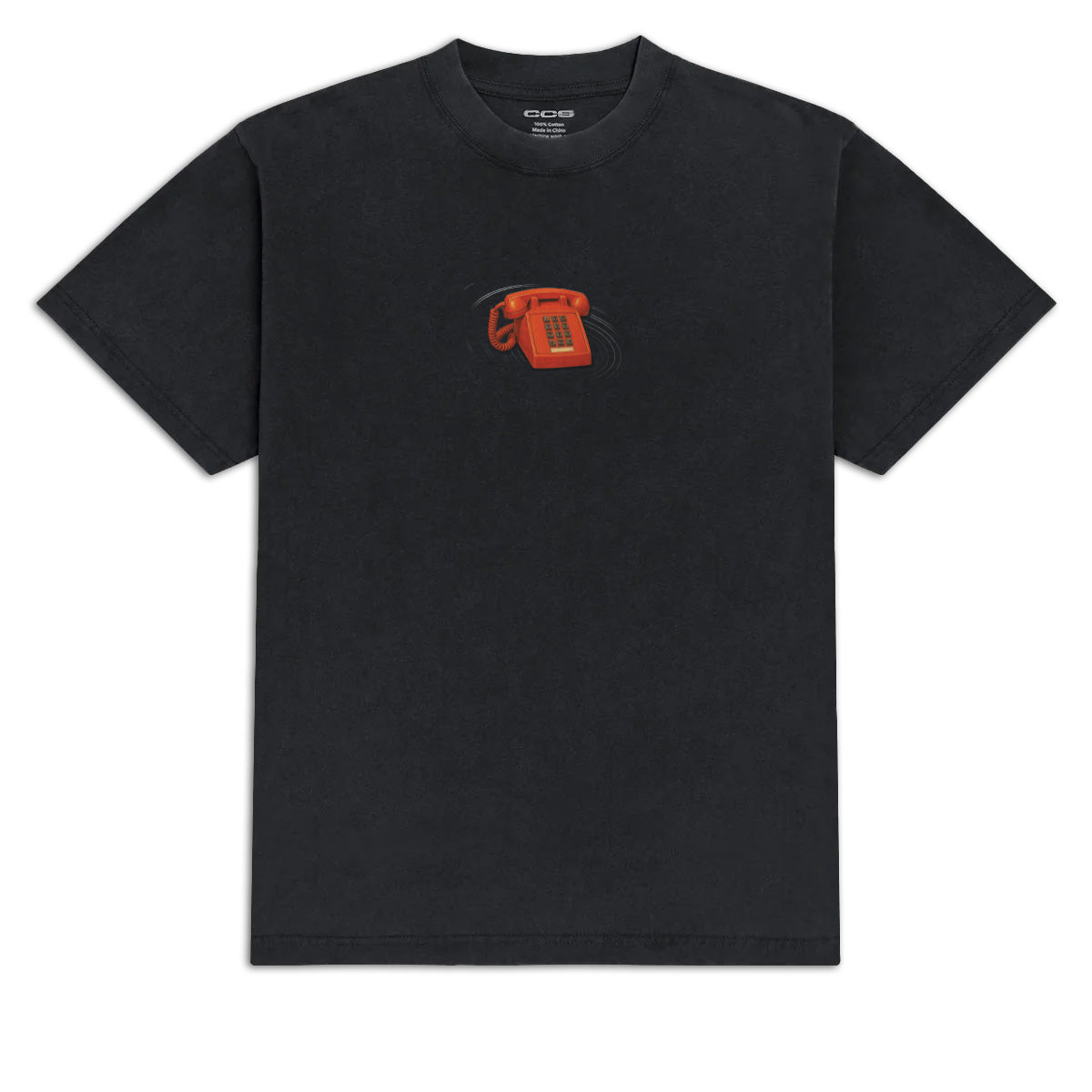 CCS Death by Phone T-Shirt - Vintage Black image 2