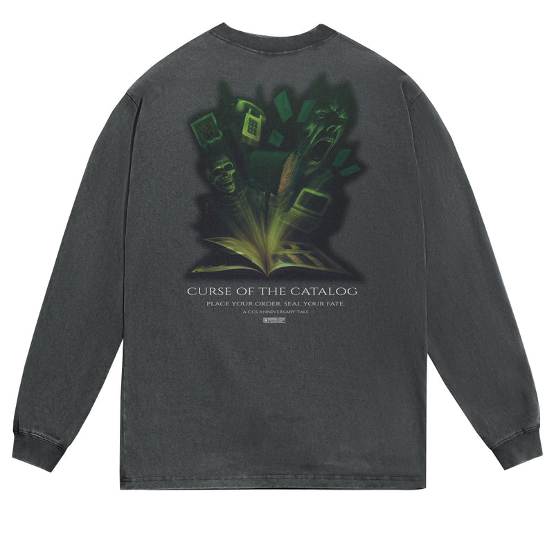 CCS Curse of the Catalog Long Sleeve T-Shirt - Vintage Black - XL